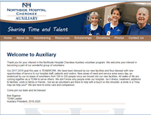 Tablet Screenshot of nhcherokeeauxiliary.com
